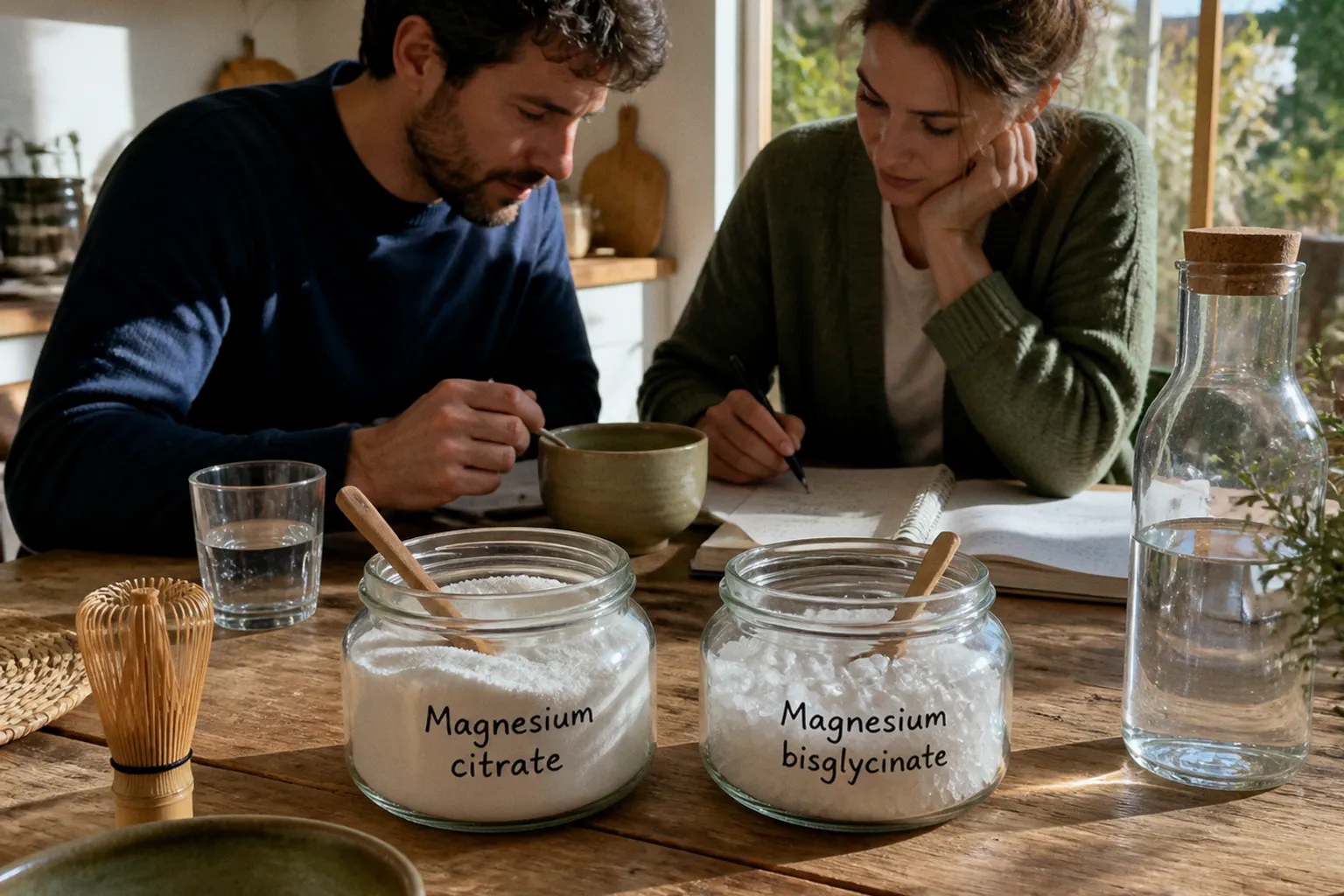 Magnésium bisglycinate ou citrate : lequel choisir pour le stress ?