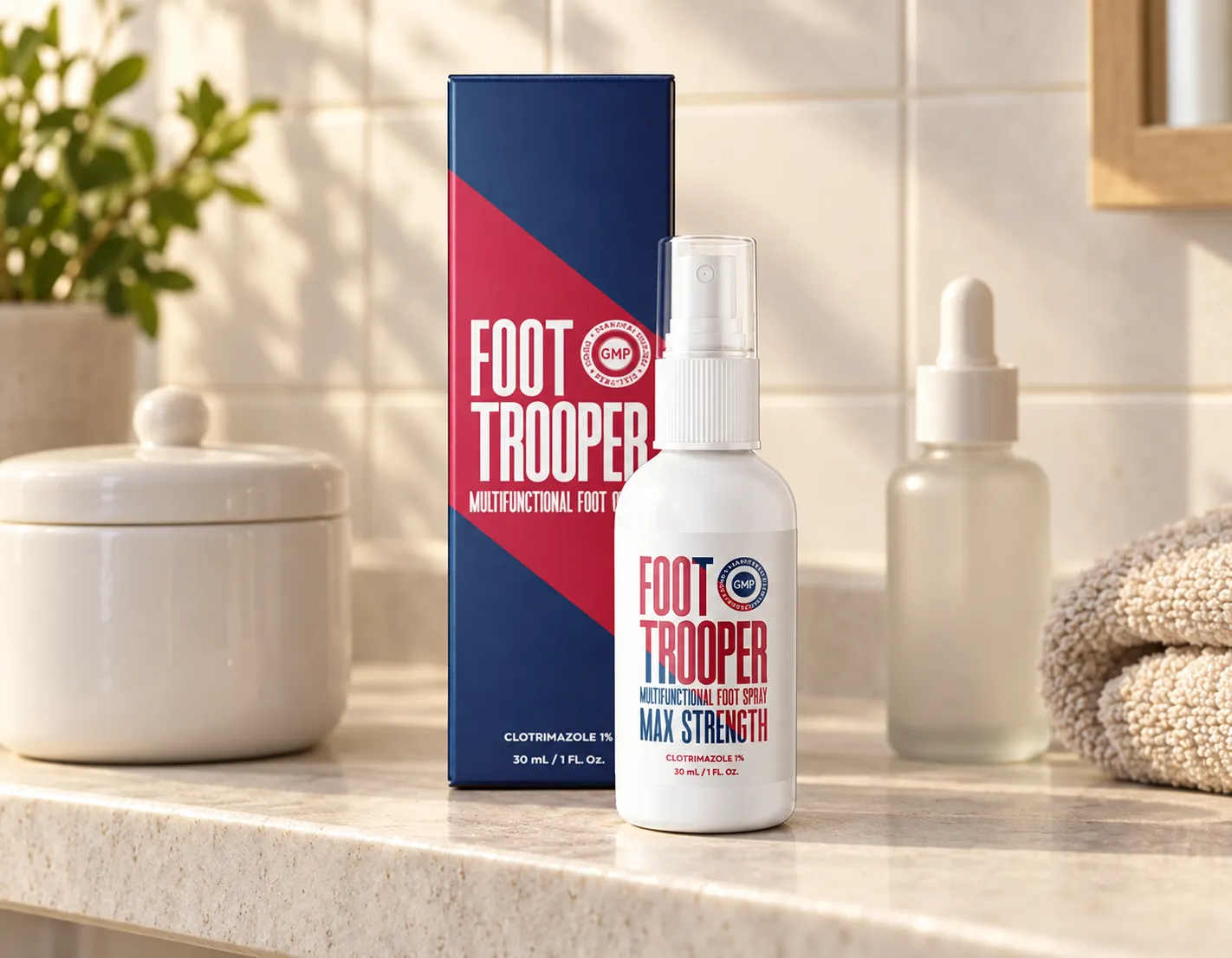 Foot Trooper-fungus remedy — le produit au quotidien