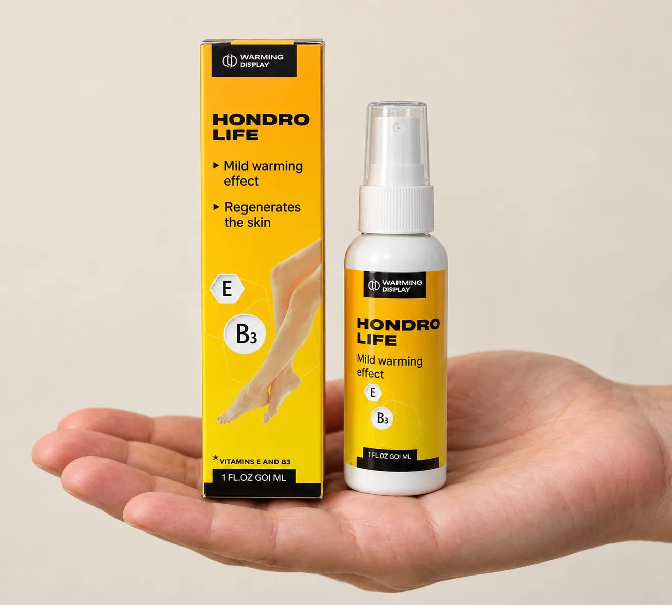 Hondrolife — le produit en main