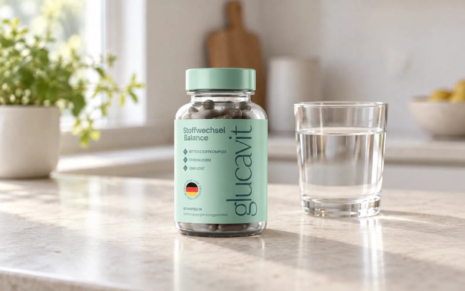 Glucavit — le produit au quotidien