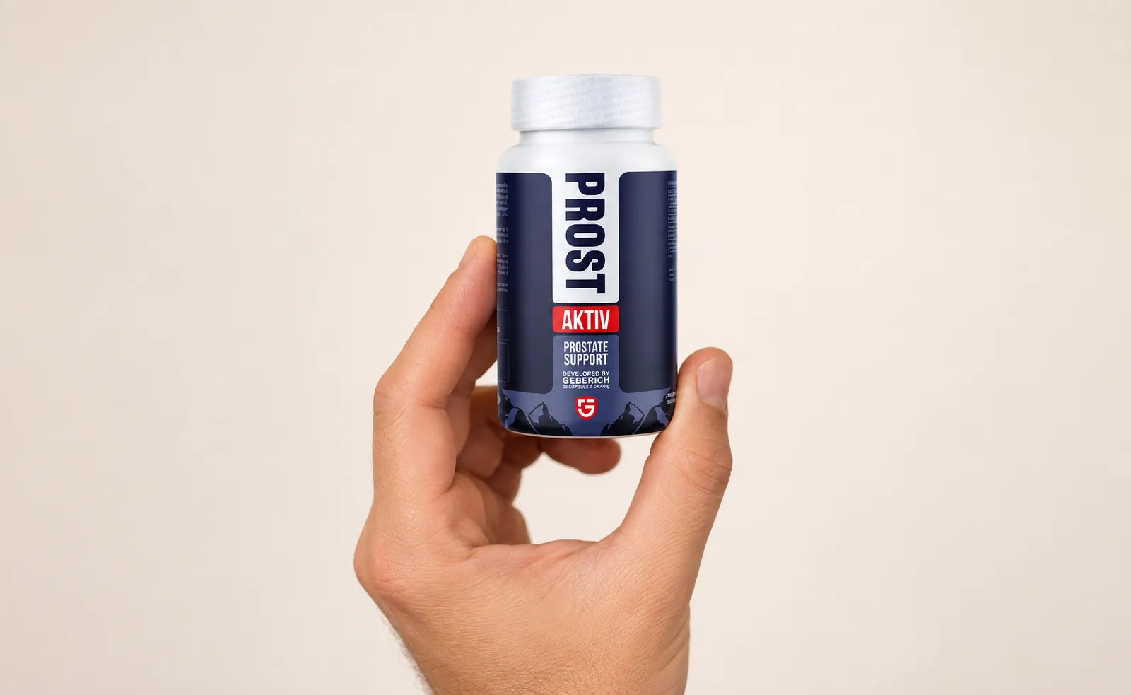 ProstAktiv — le produit en main