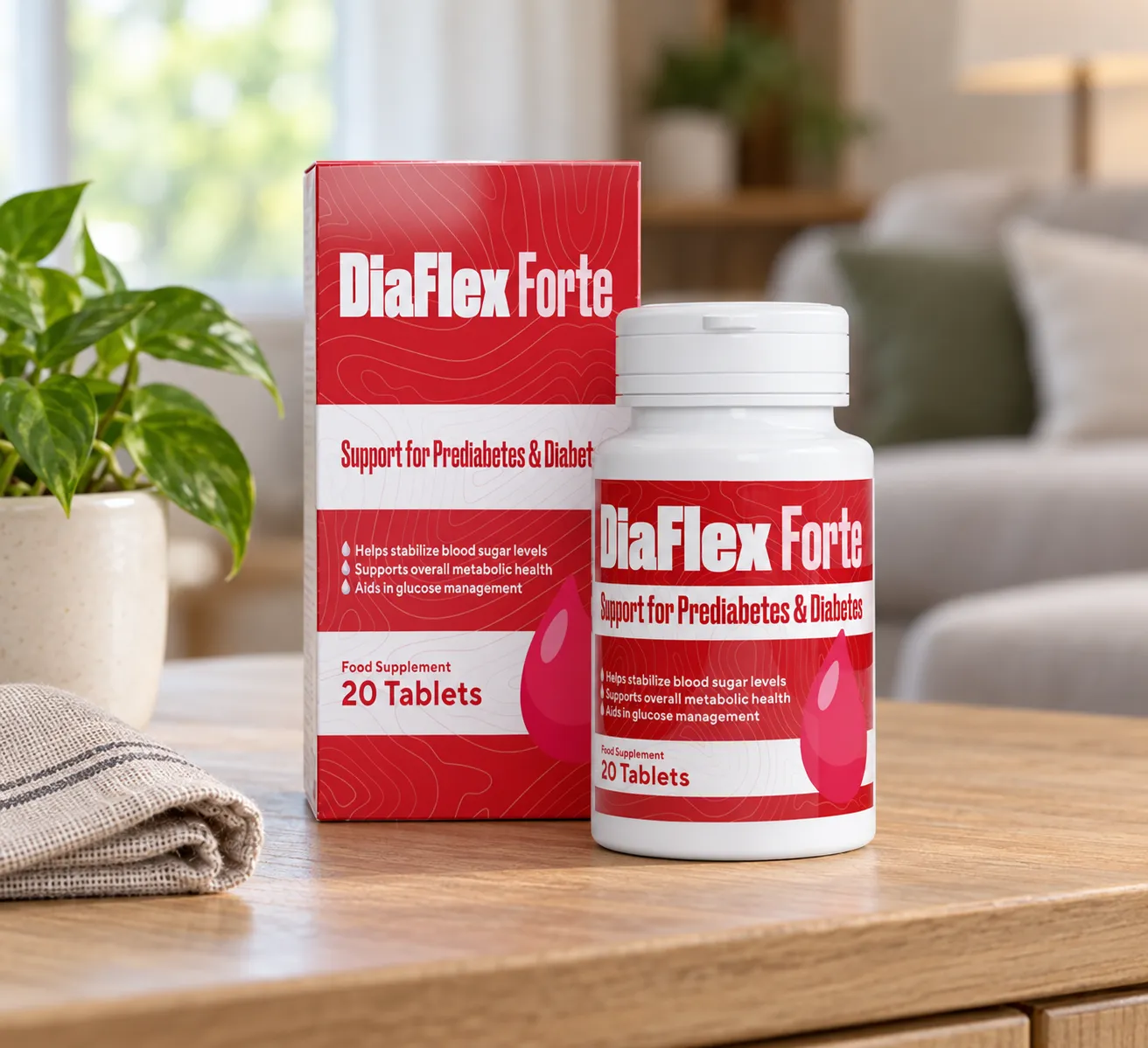 DiaFlex Forte — le produit au quotidien