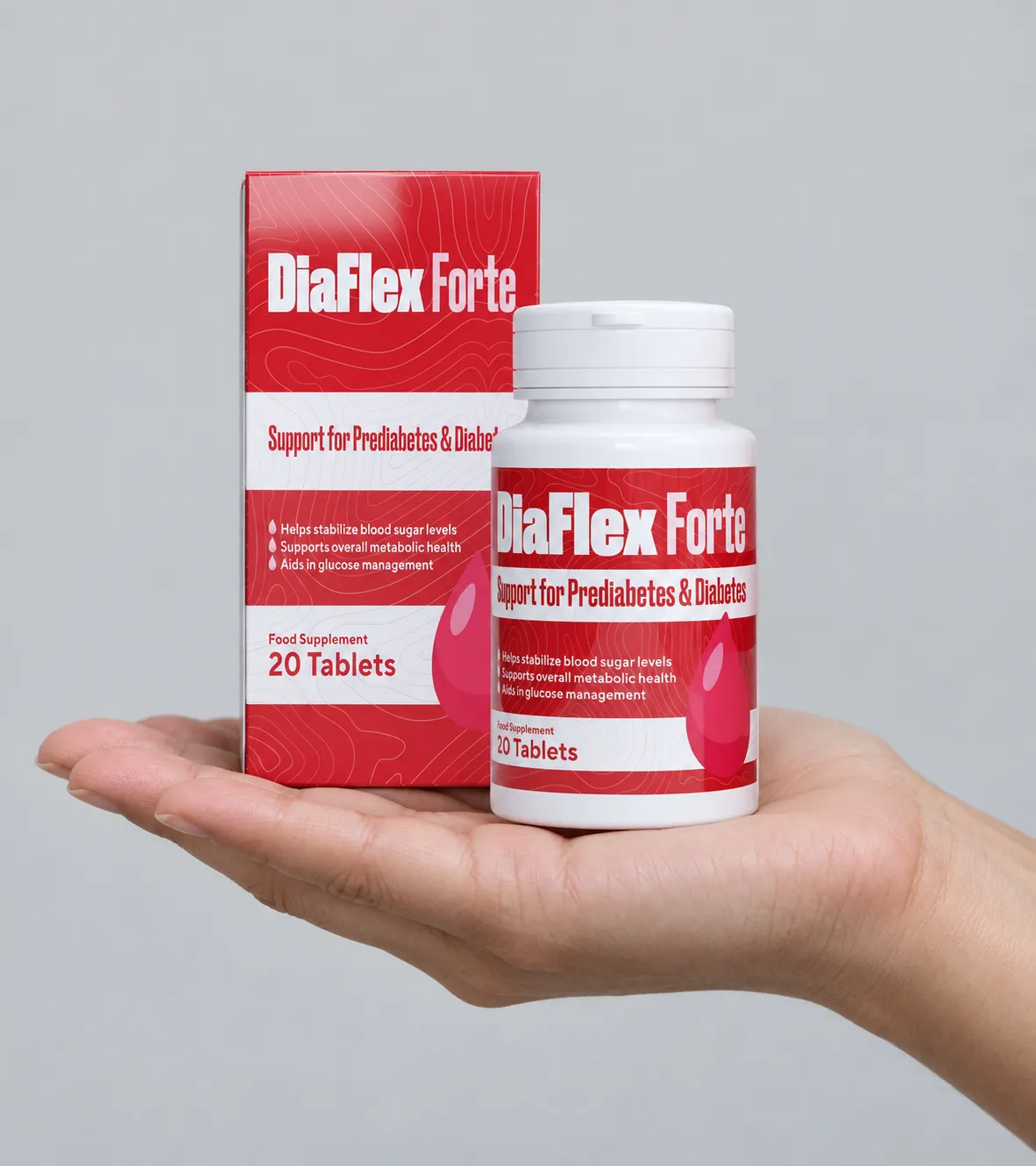 DiaFlex Forte — le produit en main