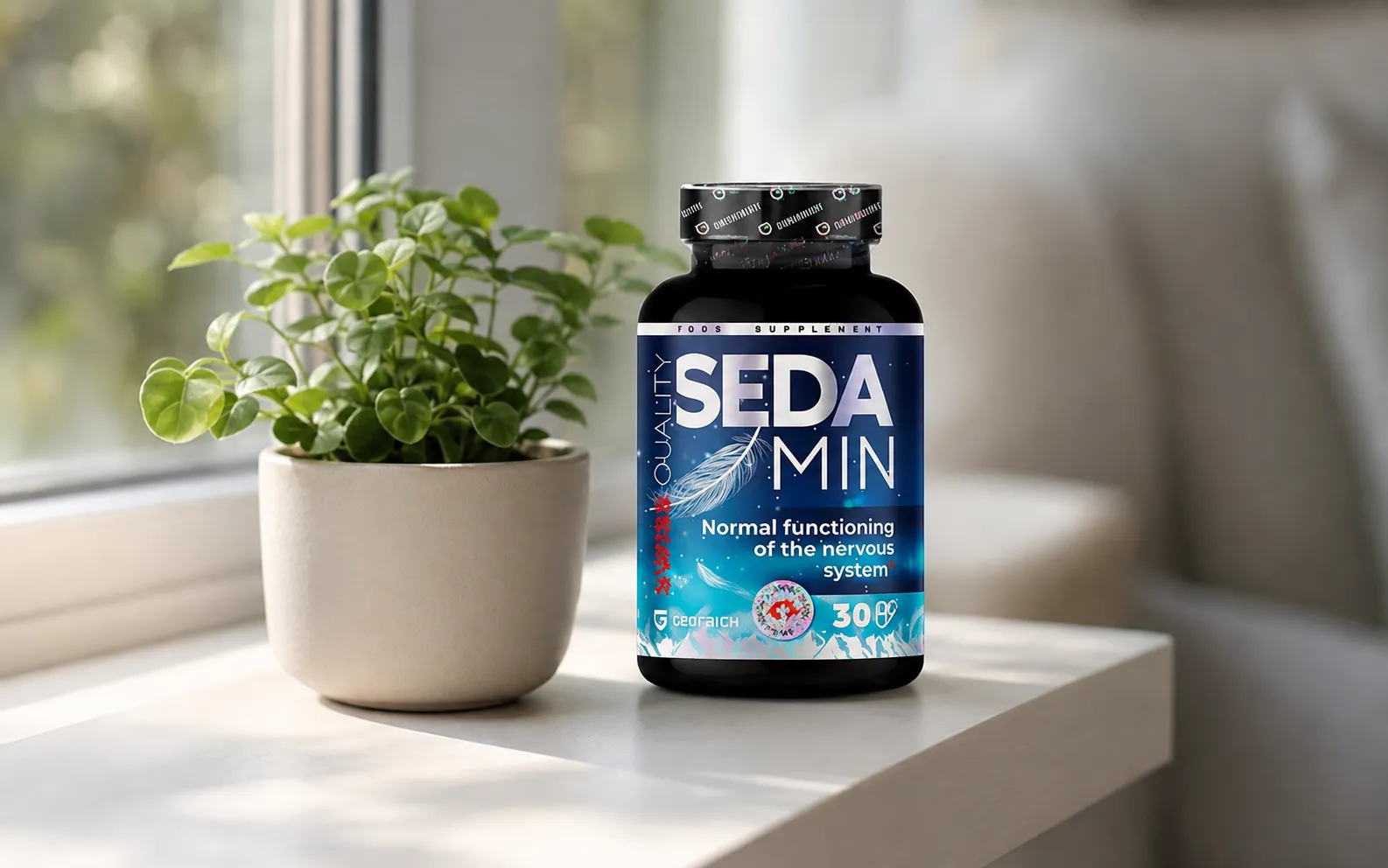 Sedamin — le produit au quotidien