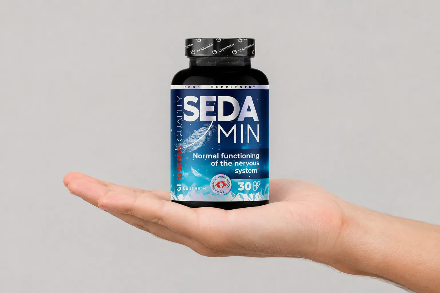 Sedamin — le produit en main
