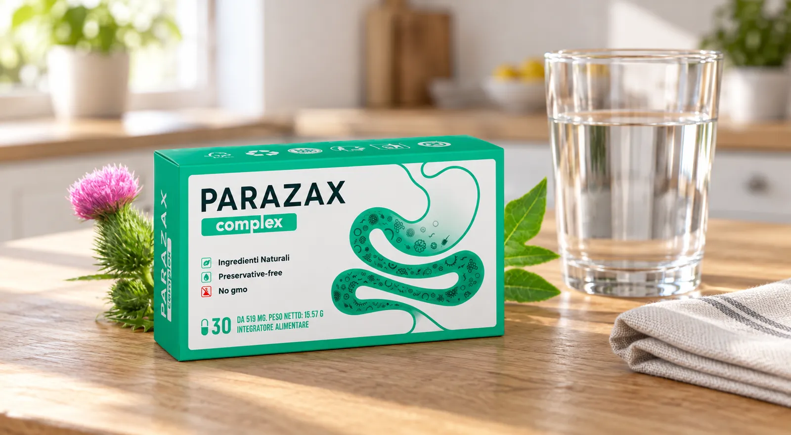 Parazax Complex — le produit au quotidien