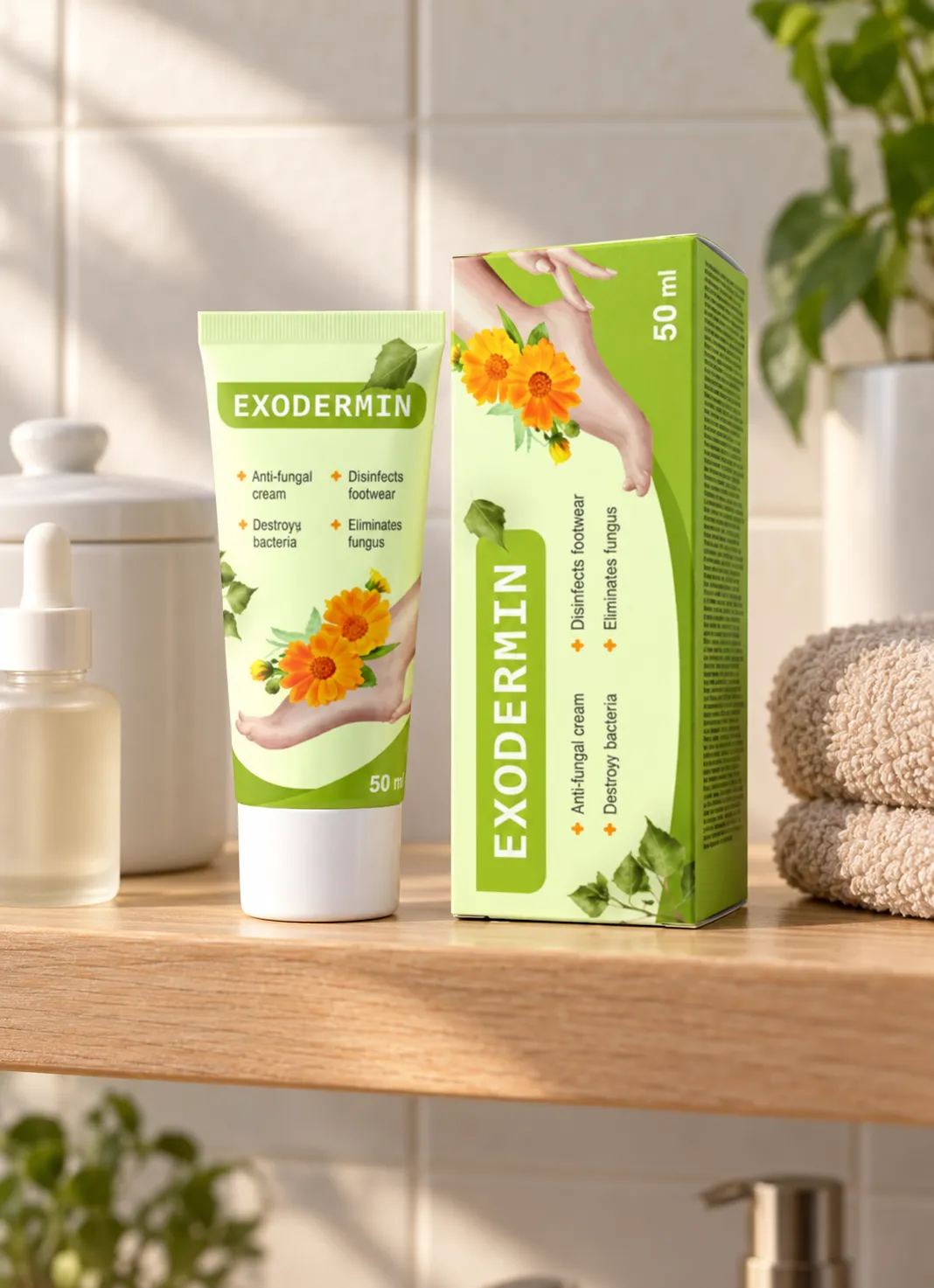 Exodermin — le produit au quotidien