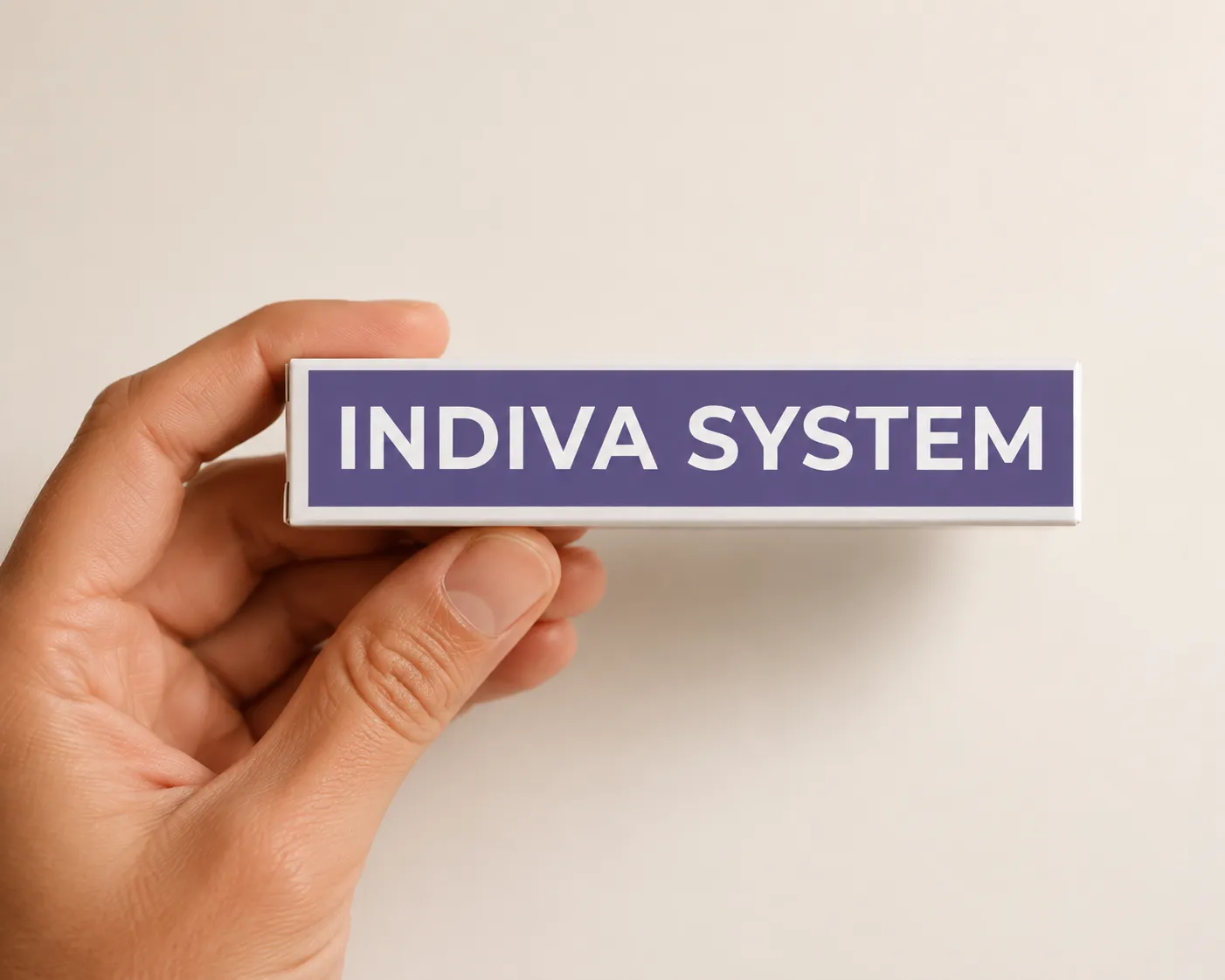 INDIVA SYSTEM — le produit en main