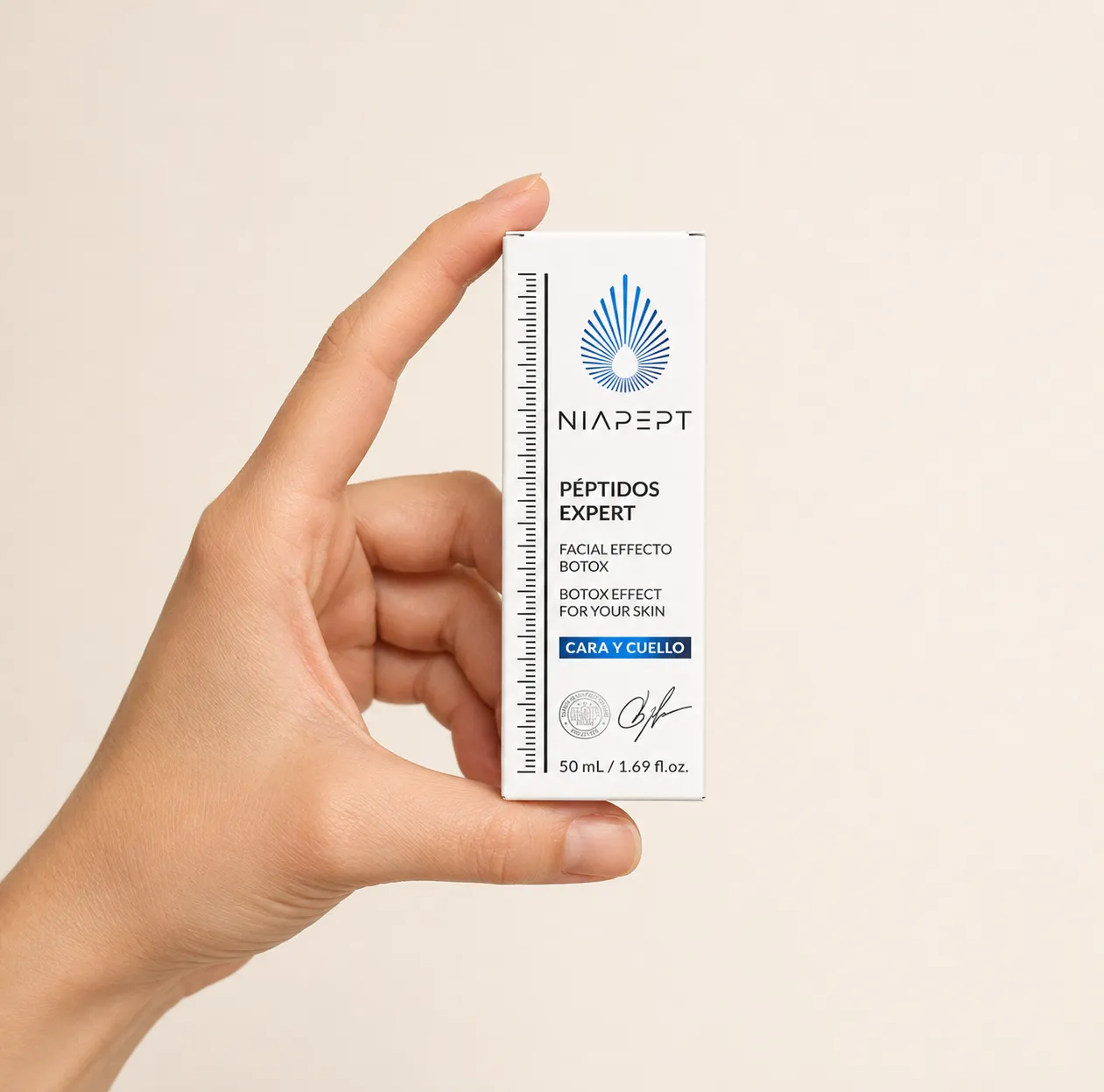 Niapept — le produit en main