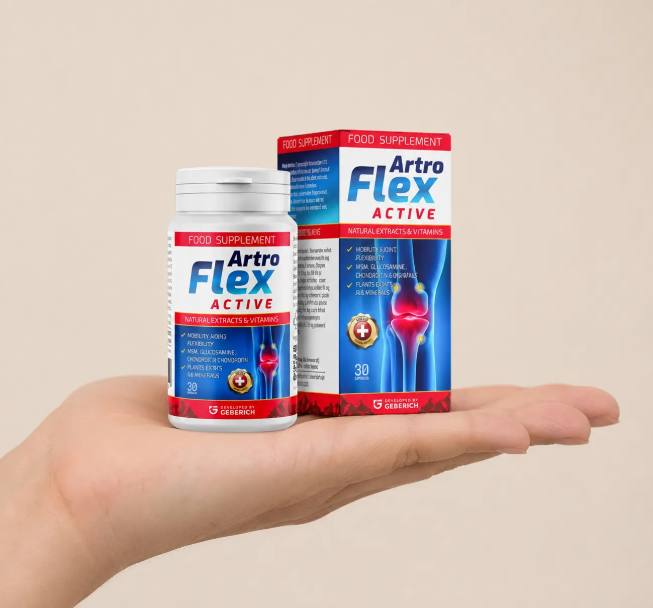 Artroflex Active — le produit en main