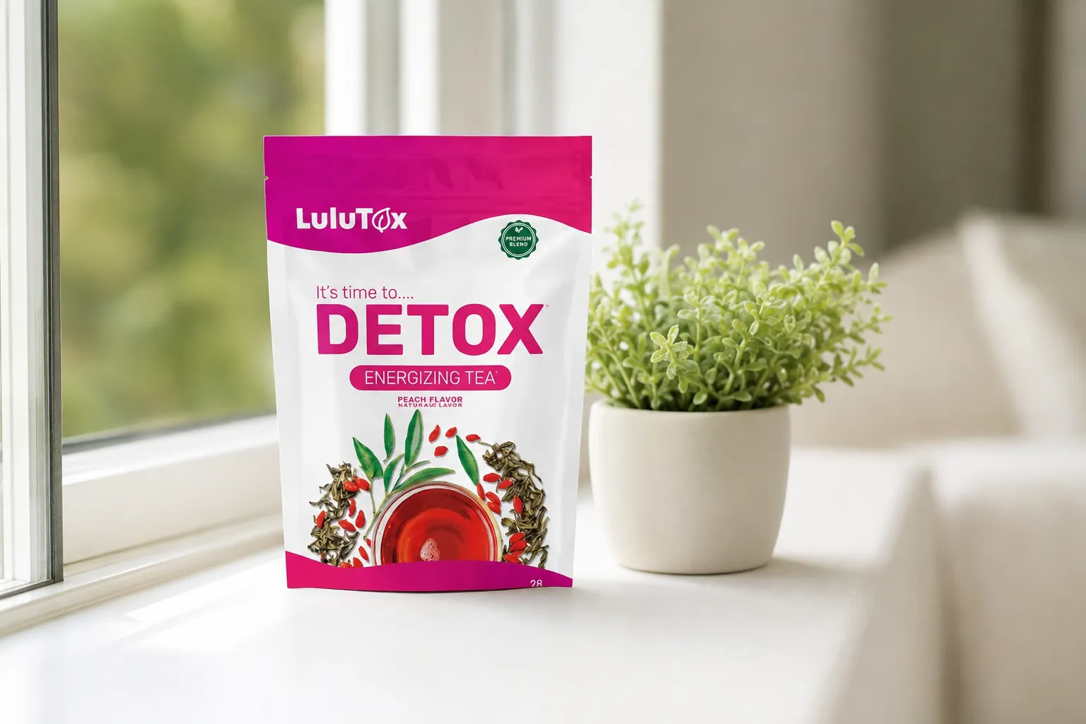 Lulutox Detox Tea HCTC — le produit au quotidien