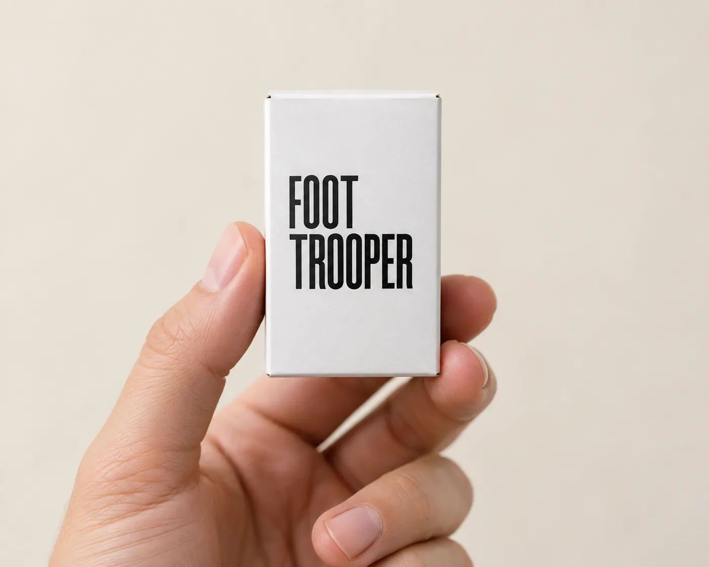 Foot Trooper — le produit en main