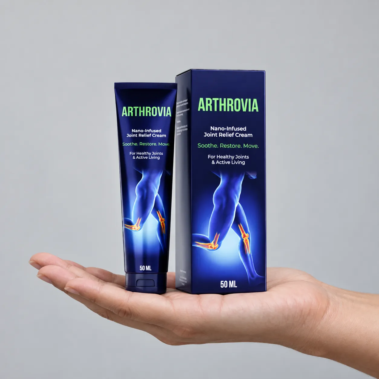 Arthrovia — le produit en main