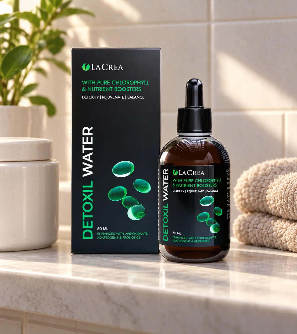 Detoxil Water gastro — le produit au quotidien