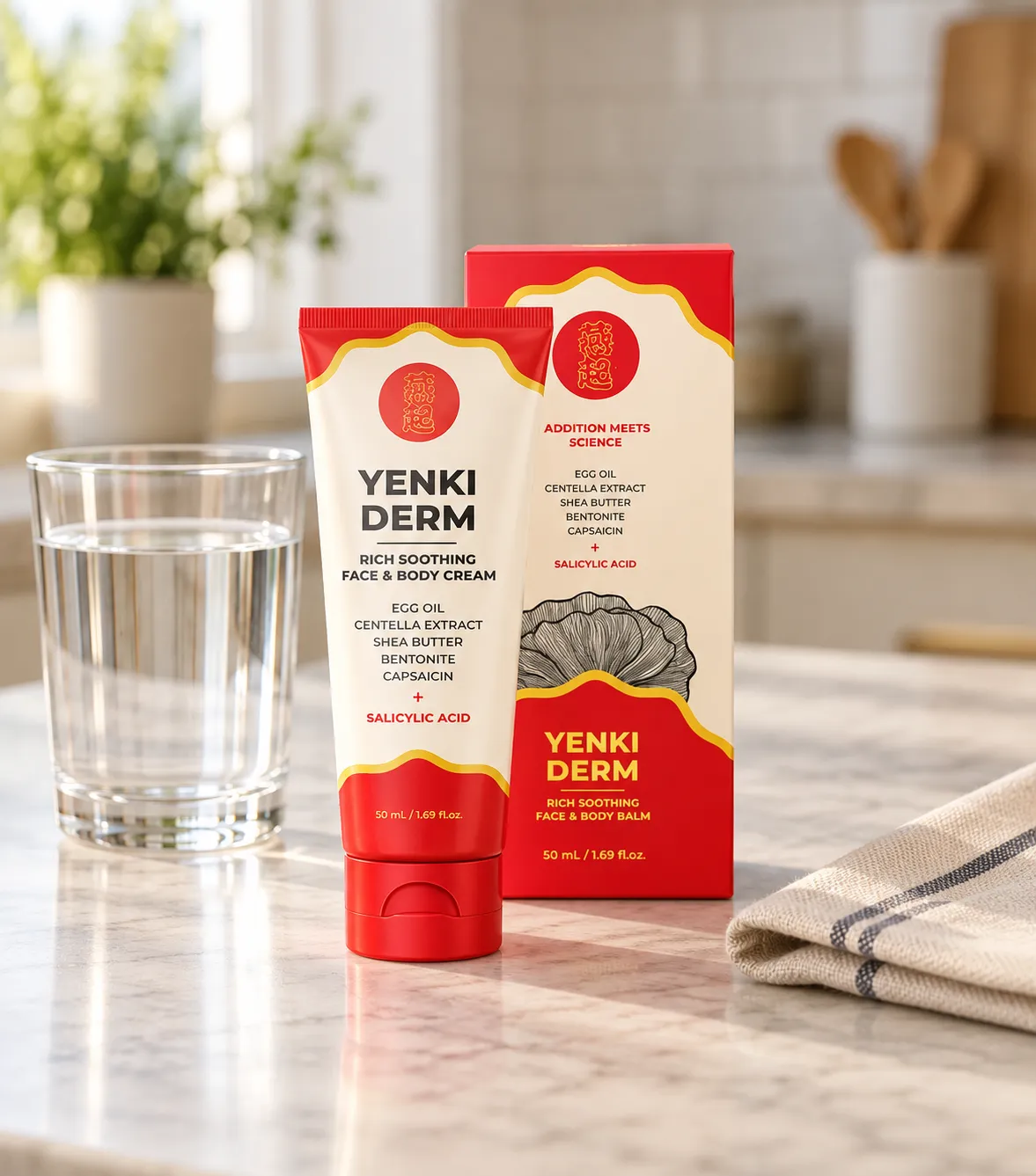 Yenki Derm — le produit au quotidien