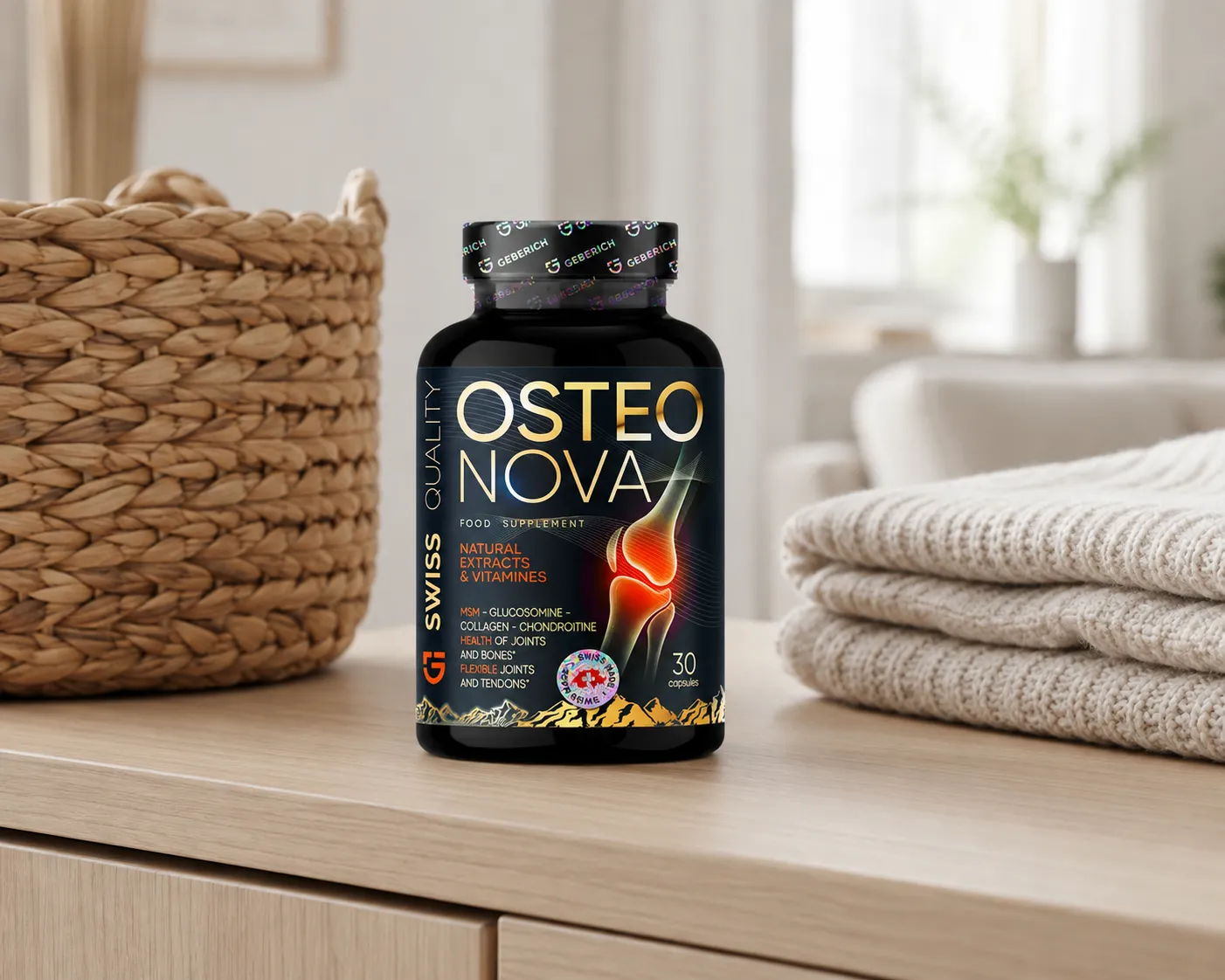 OsteoNova — le produit au quotidien
