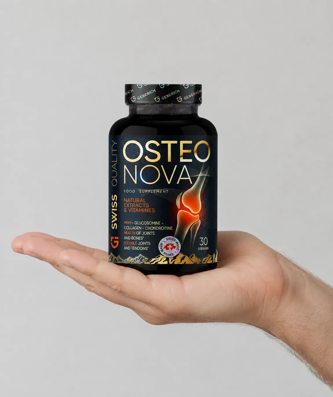 OsteoNova — le produit en main