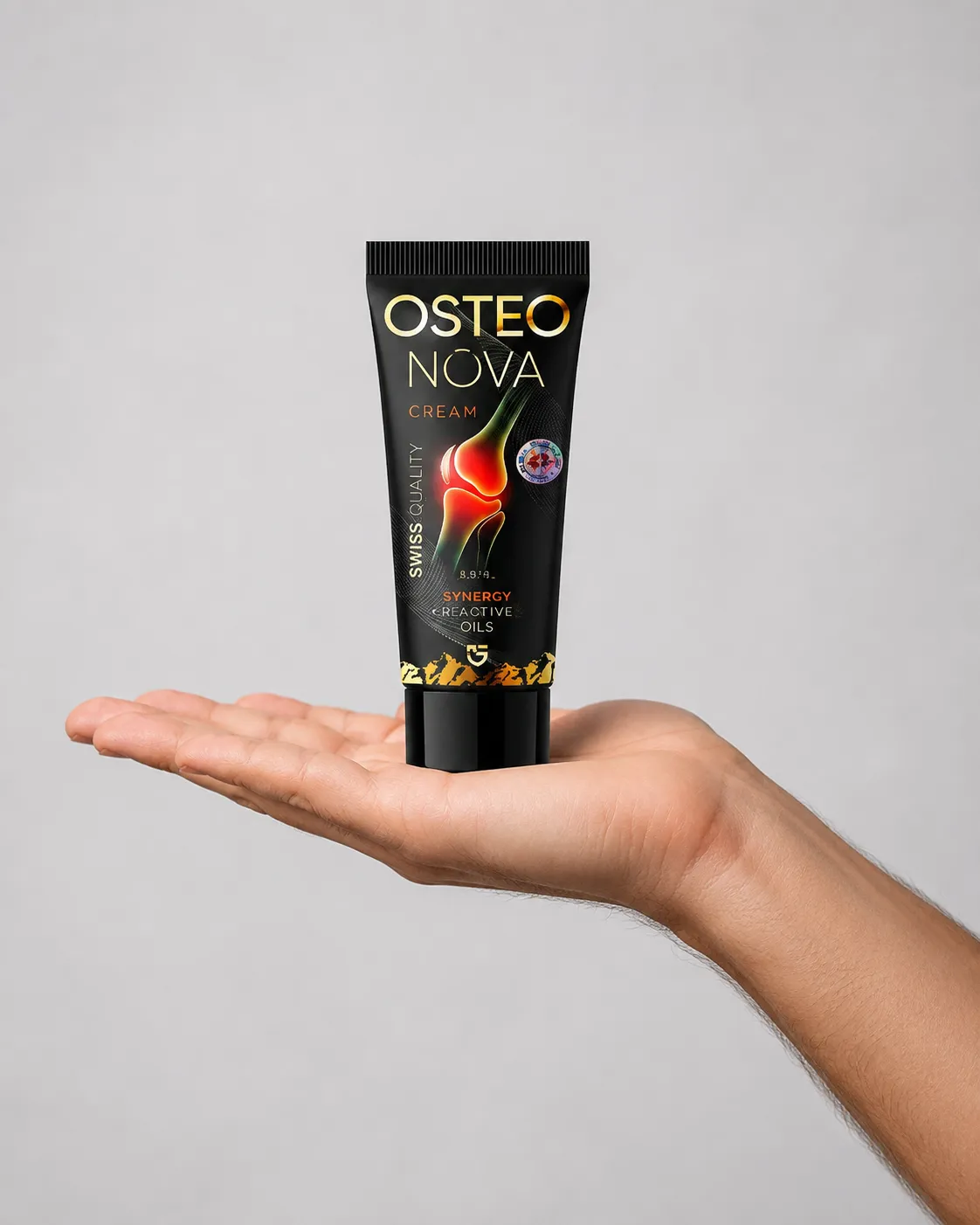 OsteoNova cream — le produit en main