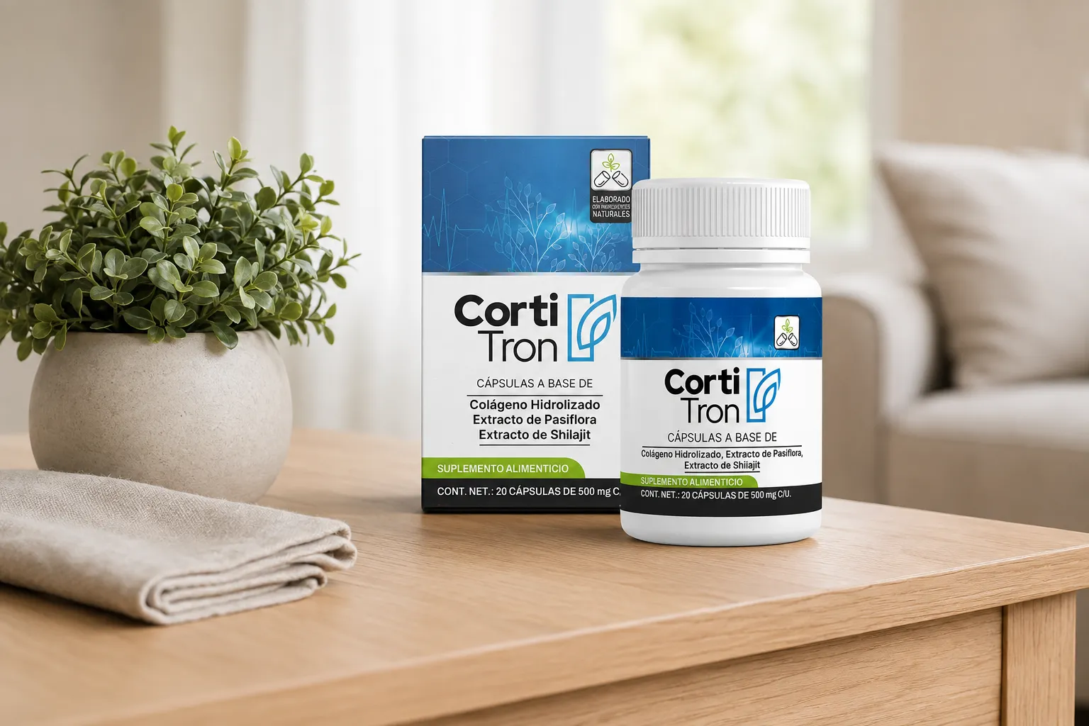 Cortitron — le produit au quotidien