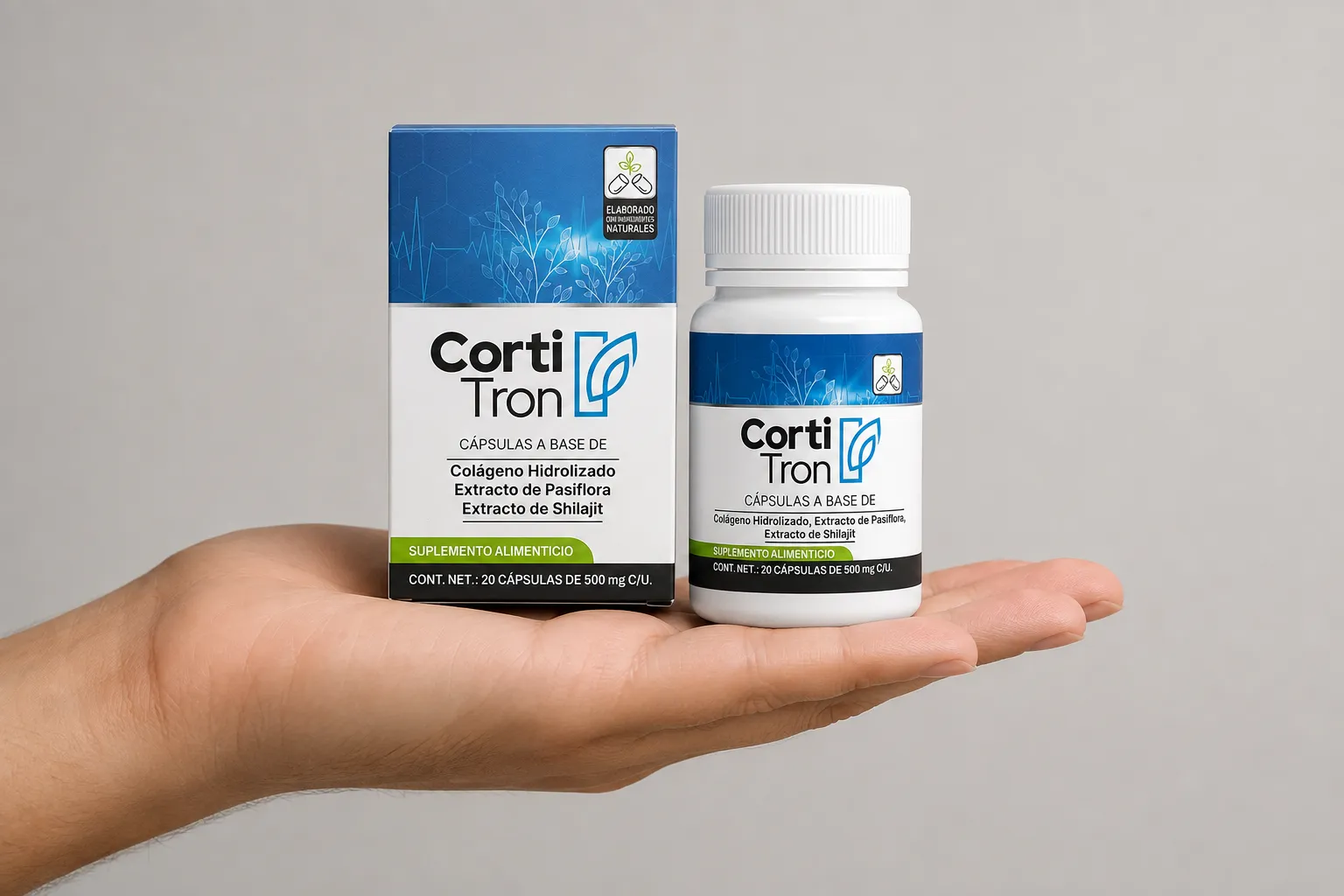 Cortitron — le produit en main