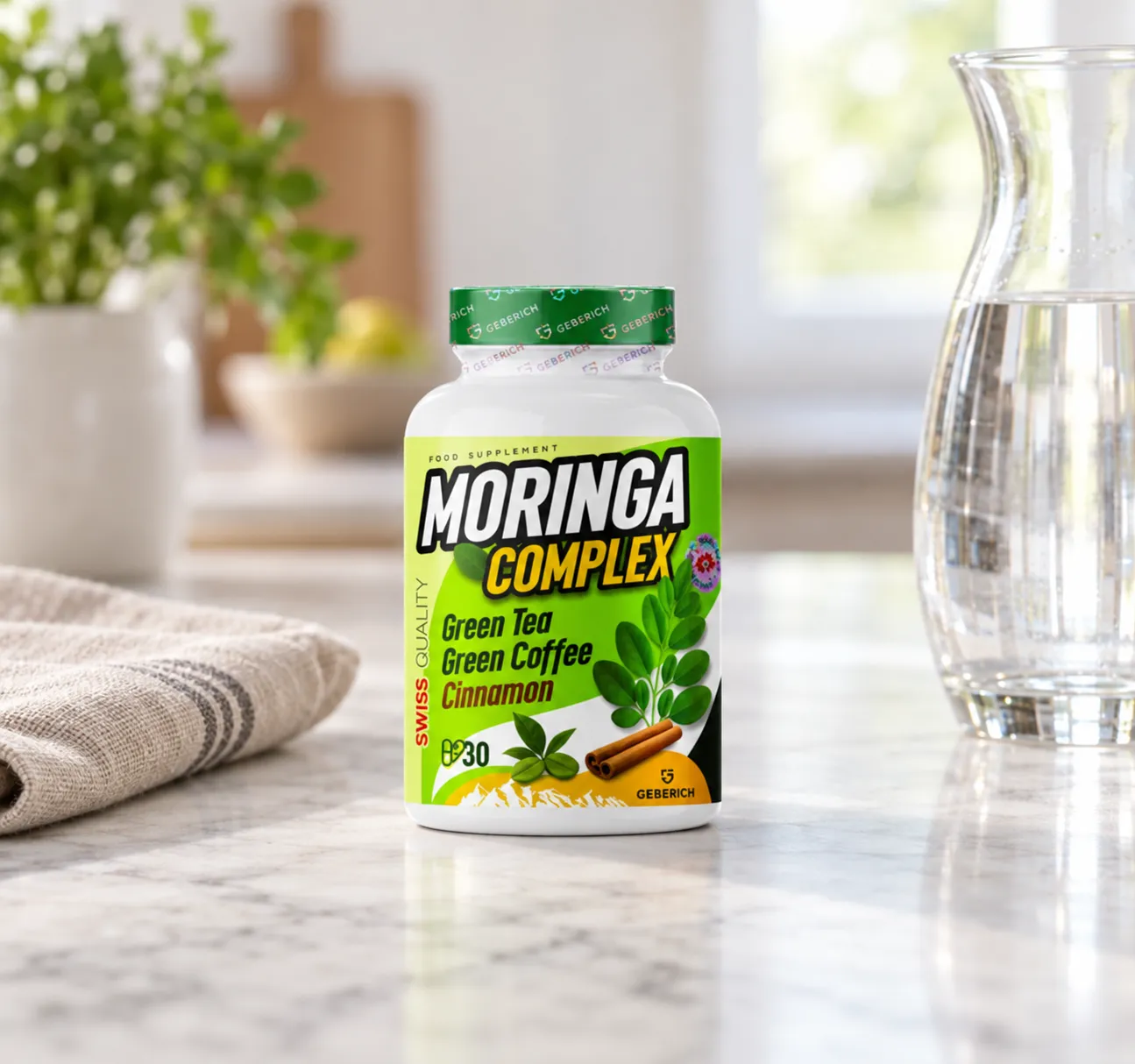 Moringa Complex — le produit au quotidien