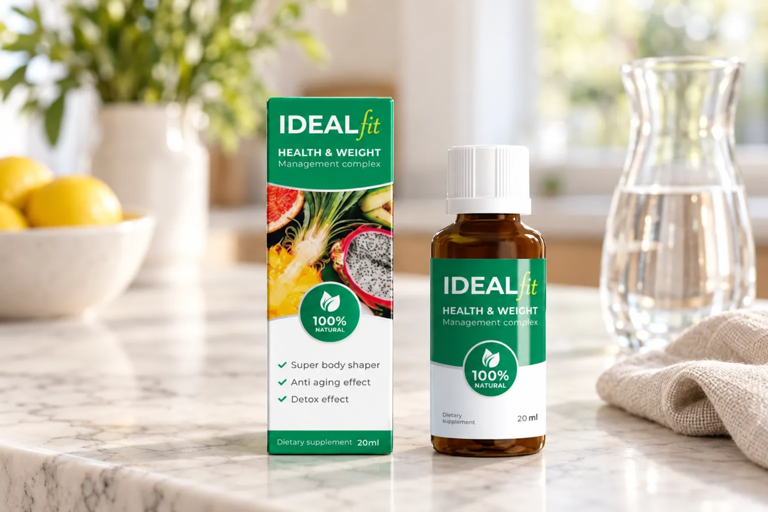 IdealFit — le produit au quotidien