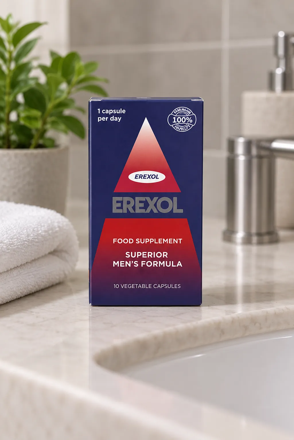 Erexol — le produit au quotidien
